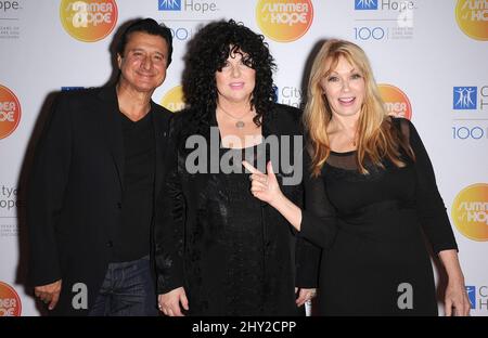 Steve Perry, Ann Wilson & Nancy Wilson attends City of Hope???s Spirit of Life Gala at Hercules Campus Stock Photo