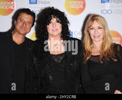 Steve Perry, Ann Wilson & Nancy Wilson attends City of Hope???s Spirit of Life Gala at Hercules Campus Stock Photo