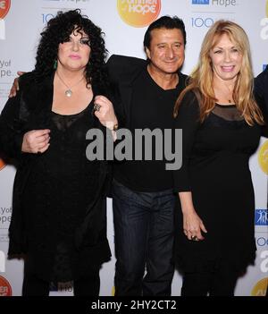 Steve Perry, Ann Wilson & Nancy Wilson attends City of Hope???s Spirit of Life Gala at Hercules Campus Stock Photo