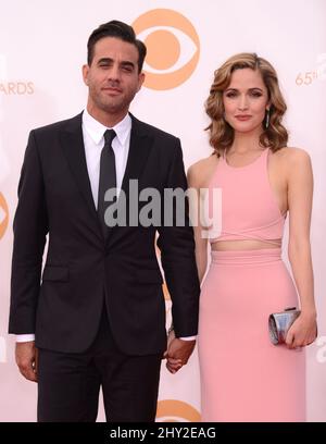 Bobby Cannavale & Rose Byrne attends the 65th Annual Primetime Emmy Awards held at the Nokia Theatre at L.A. Live, September 22, 2013 in Los Angeles. Stock Photo