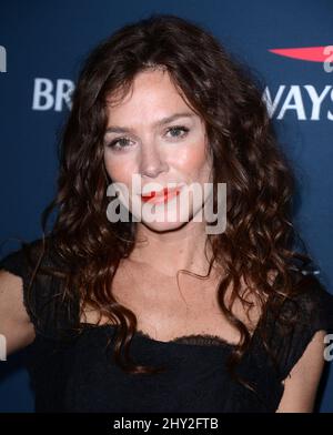 Anna Friel arriving for the British Airways New A380 double-decker Plane Launch Party held at Sunset Plaza Private Residence, Los Angeles. Stock Photo