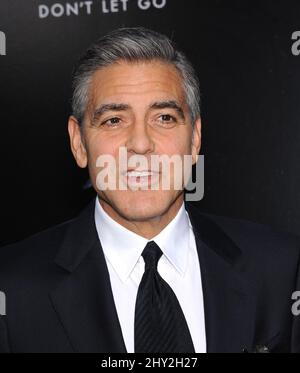 George Clooney attending the 'Gravity' New York Premiere at AMC Lincoln Square Stock Photo