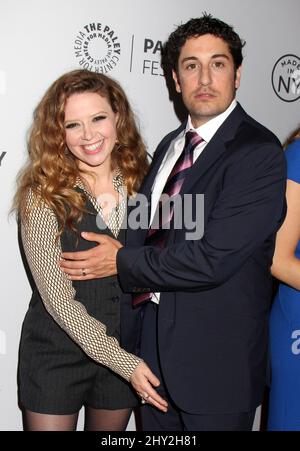 Natasha Lyonne and Jason Biggs attending the "Orange Is The New Black