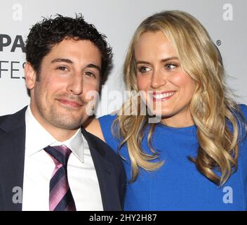 Jason Biggs and Taylor Schilling attending the "Orange Is The New Black