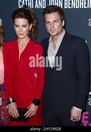 Kate Beckinsale, Len Wiseman attending The Pink Party 2013 in Santa