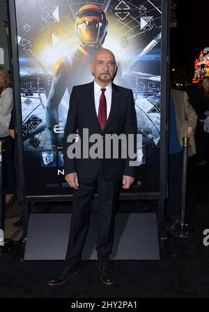 Ben Kingsley attending the 'Ender's Game' premiere held at the TLC Chinese Theatre in Los Angeles, USA. Stock Photo