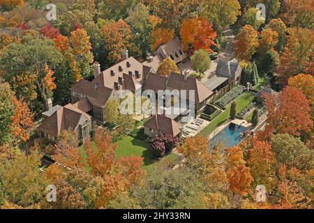 Mediator klap stribet An overhead view of Tim McGraw and Faith Hill's Nashville Home in Tennessee  Stock Photo - Alamy