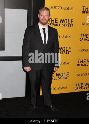 Henry Zebrowski attending the premiere of 'The Wolf of Wall Street' in New York. Stock Photo