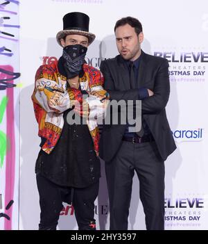 Alec Monopoly attending "Justin Bieber's Believe" World Premiere held
