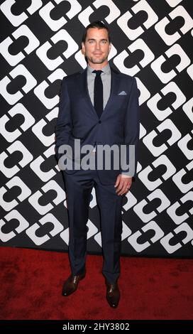 Matt Bomer attending Diane Von Furstenberg's Journey Of A Dress Exhibition held at the Wilshire May Company Building in Los Angeles, USA. Stock Photo