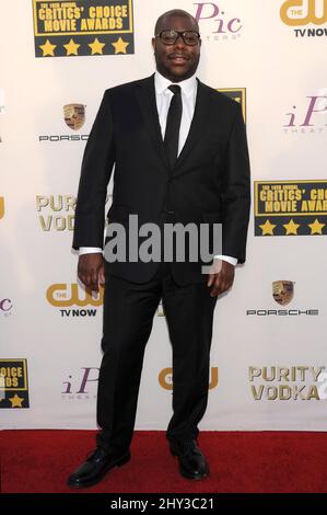 Steve McQueen attending the 19th Annual Critics' Choice Movie Awards at Barker Hangar in Santa Monica, California. Stock Photo