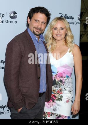 Jeremy Sisto and Malin Akerman attending the ABC Television Group Winter TCA Press Tour held at the Langham Huntington Hotel Stock Photo