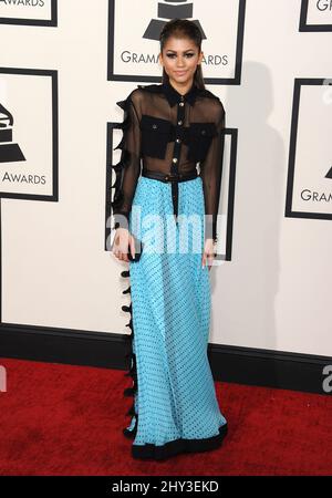 Zendaya Coleman Arrives At The 56th Annual Grammy Awards At Staples ...