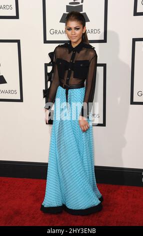 Zendaya Coleman Arrives At The 56th Annual Grammy Awards At Staples ...