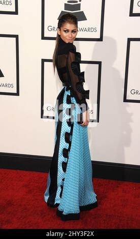 Zendaya Coleman Arrives At The 56th Annual Grammy Awards At Staples ...