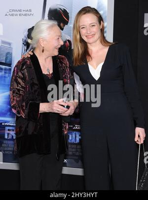 Jennifer Ehle & Rosemary Harris attends the Robocop premiere at the Chinese Theatre, Los Angeles, 10th February 2014. Stock Photo