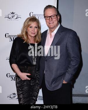 Kathy Hilton, Rick Hilton attending Paris Hilton's Birthday Party held at Greystone Manor in Los Angeles, USA. Stock Photo