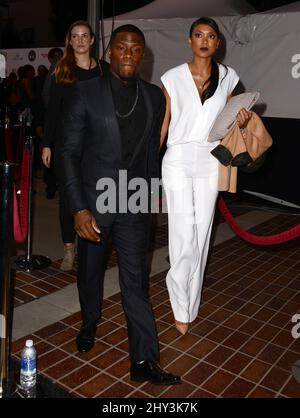 Kevin Hart, Eniko Parrish attending the 45th NAACP Image Awards held at Pasadena Civic Auditorium in California, USA. Stock Photo