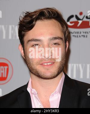 Ed Westwick arriving for Vanity Fair & Fiat Celebrate "Young Hollywood