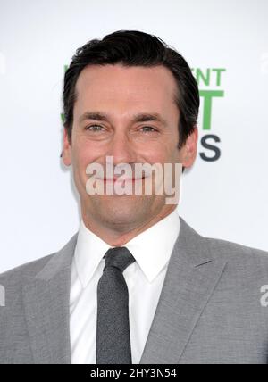 Jon Hamm attending the Film Independent Spirit Awards 2014 Stock Photo