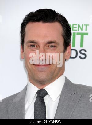 Jon Hamm attending the Film Independent Spirit Awards 2014 Stock Photo