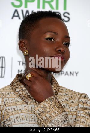 Lupita Nyong'o attending the Film Independent Spirit Awards 2014 Stock Photo