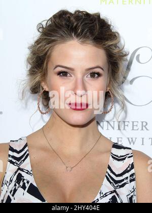 Linsey Godfrey attends the launch of Jennifer Love Hewitt's new