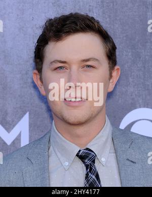 Scotty McCreery attending the 49th Annual Academy of Country Music Awards held at the MGM Grand Garden Arena Stock Photo