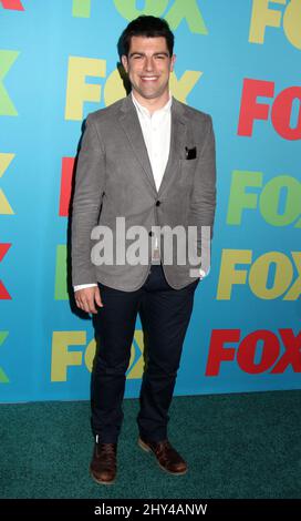 Max Greenfield attending the FOX Networks 2014 Upfront Presentation Stock Photo