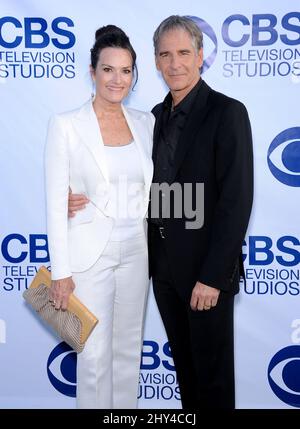 Scott Bakula & Chelsea Field attends the CBS TV Studios Summer Soiree at the London Hotel, Los Angeles Stock Photo