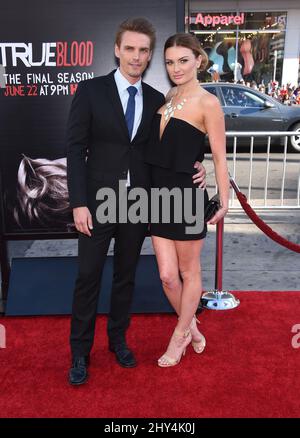 Actor Riley E. Smith Riley Smith attending the premiere for the seventh and final season of ...