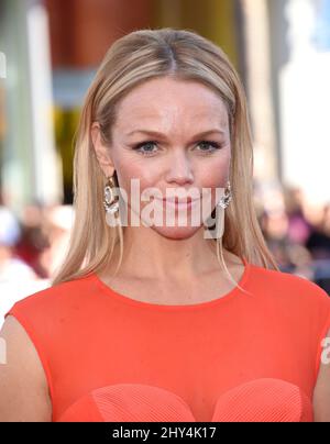 Lauren Bowles attending the premiere for the seventh and final season of HBO's 'True Blood' held at the TLC Chinese Theatre in Los Angeles, USA Stock Photo