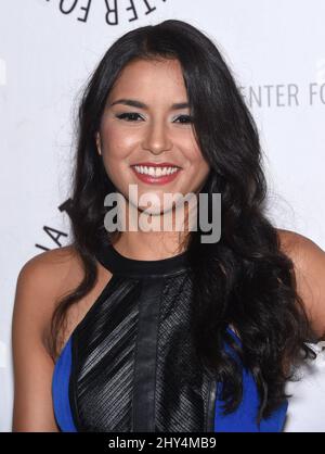 Emily Rios attending "The Bridge" Season 2 premiere screening held at