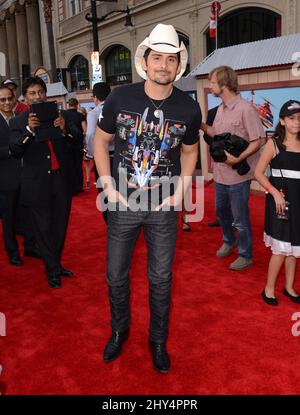 Brad Paisley attending the premiere of "Planes: Fire & Rescue" in Los
