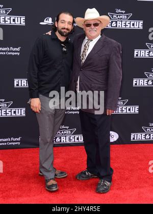 Barry Corbin attending the premiere of 'Planes: Fire & Rescue' in Los Angeles, California. Stock Photo