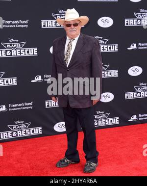 Barry Corbin attending the premiere of 'Planes: Fire & Rescue' in Los Angeles, California. Stock Photo