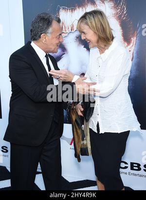 Ray Wise & Catherine E Coulson attending the premiere of 'Twin Peaks: The Entire Mystery' in Los Angeles, California. Stock Photo