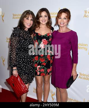 Kate Linder, Jen Lilley and Patsy Pease attending the Television Academy's 66th Emmy Awards Performers Peer Group Celebration held at the Montage Beverly Hills in California.