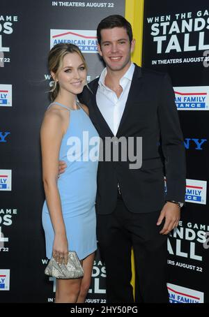 Richard Kohnke & Helen Kohnke attending the 'When The Game Stands Tall' world premiere held at the ArcLight Cinemas Hollywood Stock Photo