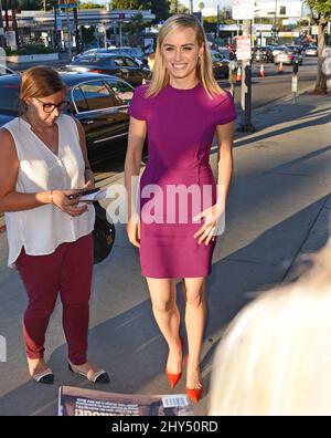 Taylor Schilling attending the Orange Is The New Black Screening And Panel Discussion - Outside Arrivals held at DGA Theater Stock Photo