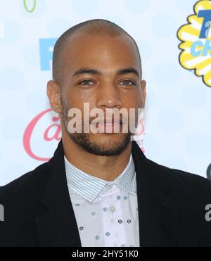 Kendrick Sampson arriving fot the 2014 Teen Choice Awards held at the Shrine Auditorium, Los Angeles. Stock Photo