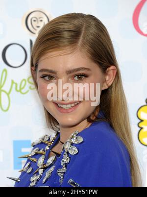 Willow Shields arriving fot the 2014 Teen Choice Awards held at the Shrine Auditorium, Los Angeles. Stock Photo