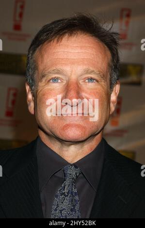 FILE PHOTO: Robin Williams dies age 63. January 17, 2003 Beverly Hills,Ca. Robin Williams 'The 8th Annual Broadcast Critic's Awards' Held At The Beverly Hills Hotel Stock Photo