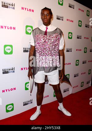 J. Alexander attends America's Next Top Model Cycle 21 Premiere Party Presented By NYLON And LINE, in Hollywood, CA, on August 20, 2014. Stock Photo