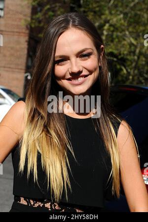 Emily Meade seen out and about in New York during the first day of