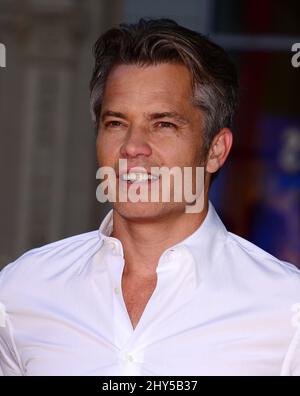 Timothy Olyphant attending the the premiere of 'This Is Where I Leave You' in Los Angeles Stock Photo