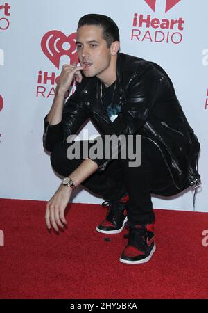 G-Eazy attending the iHeartRadio Music Festival in Las Vegas, Nevada. Stock Photo
