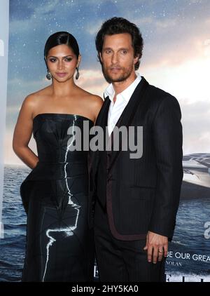 Matthew McConaughey, Camila Alves at the 