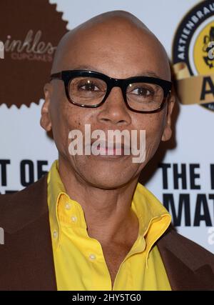 RuPaul attending The Instagram Art Of Mathu Andersen Exhibition Opening Party held at World of Wonder Storefront Gallery Stock Photo