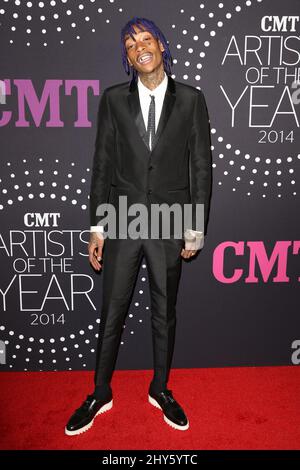 Wiz Khalifa attending the 2014 CMT Artists of the Year held at the Schermerhorn Symphony Center in Nashville, Tennessee, USA. Stock Photo